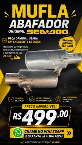 MUFLA ABAFADOR ORIGINAL SEADOO