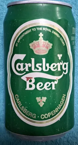 LATA CARLSBERG BEER ORIGINAL LACRADA ANO 1995 PARA COLECIONADOR