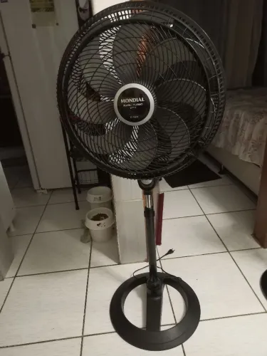 VENTILADOR DE COLUNA DE 50CM MONDIAL 8 PÁS 