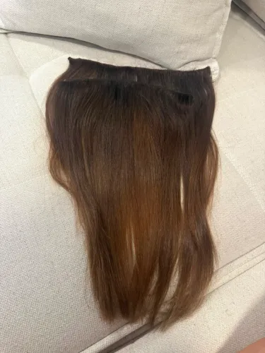 2 faixas mega hair brasileiro do sul 40cm ponto americano