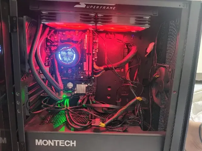 Computador Completo (gabinete, monitor e acessórios)