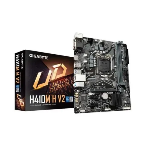 Placa Mãe H410M H V2 Socket LGA1200 DDR4 Rev 1.7 M-ATX Gigabyte (Bios atualizada)