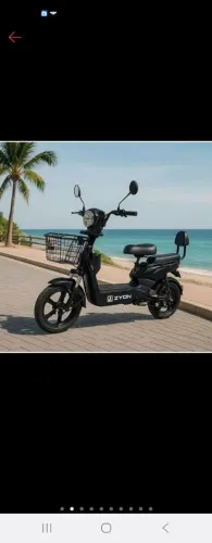 Bicicleta elétrica nova