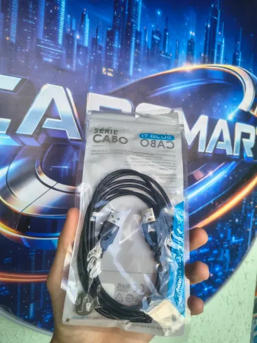 Cabo USB 2.0 USB Macho x USB Macho - IT-BLUE