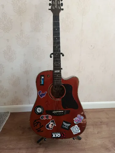 Violão elétrico stringberg folk aço (venda ou troca)