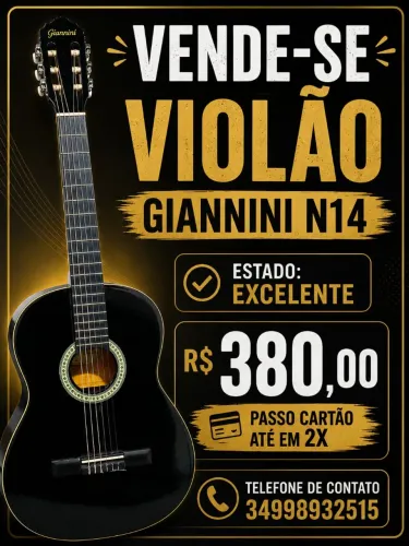 Violão Giannini N14