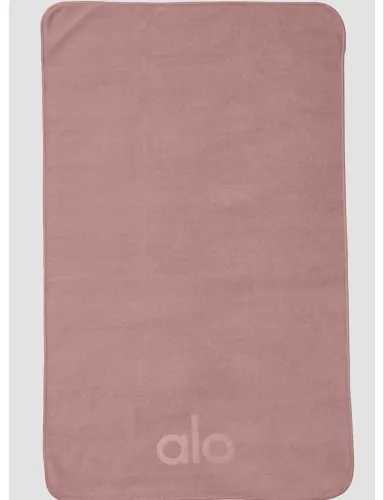 Toalha alo yoga rosa nova 