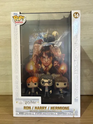 Funko Pop Movie Posters Ron/Harry/ Hermione 14