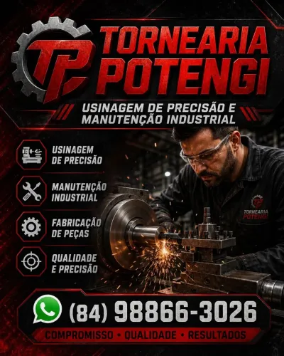 Usinagem e Torneamento Industrial Natal RN ? Peças Especiais