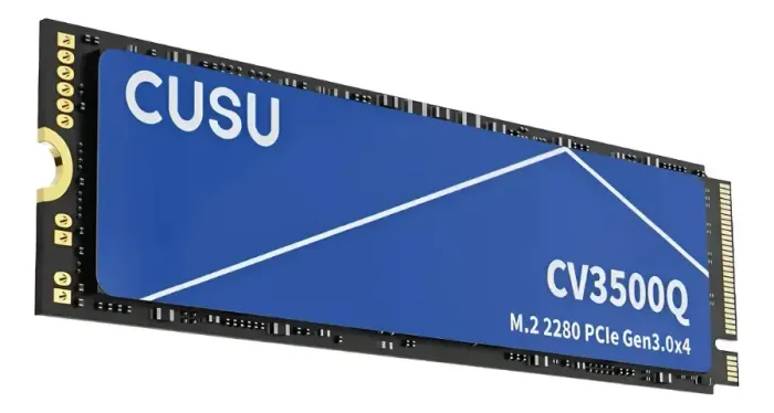 Ssd M2 Nvme Cusu Pcie 3.0 X4 256gb De Alto Desempenho (LACRADO) na embalagem