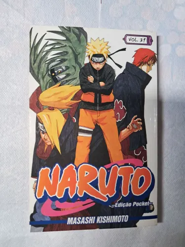 Kit Mangás Naruto Edição Pocket