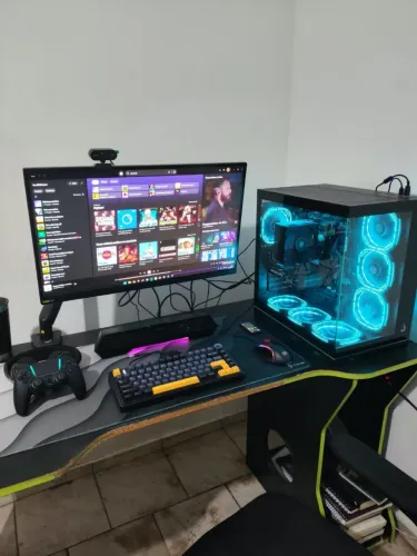 Pc gamer completo - tanto para estudos, trabalho e jogos