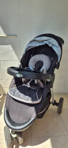 Carrinho Graco Travel System + Bebê conforto+ base Importado