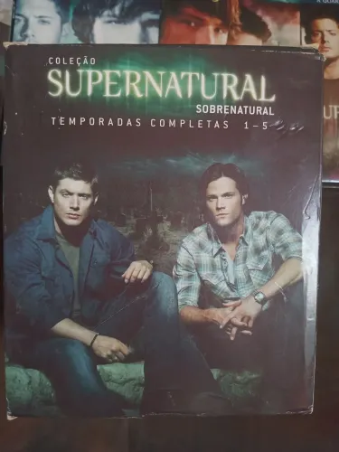 SUPERNATURAL - BOX COM AS 05 TEMPORADAS COMPLETAS - NOVO