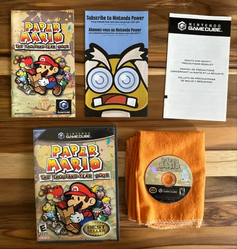 Paper Mario The Thousand Year Door cib - Nintendo Game Cube