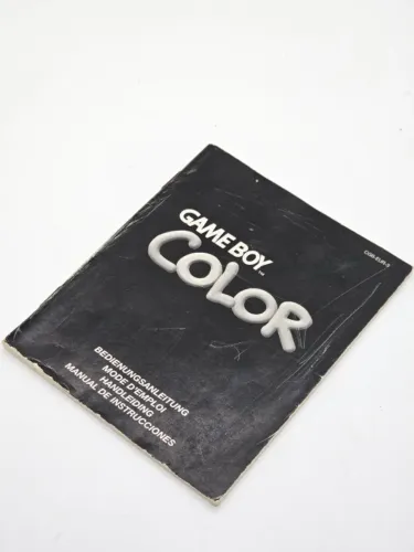 Manual Original Game Boy Color CGB-EUR-3 Nintendo