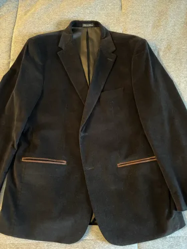Blazer em veludo Via Veneto TAM 56