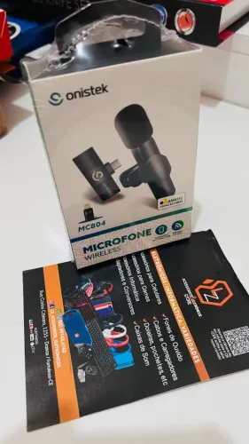 Microfone Lapella S/Fio Tipo-c