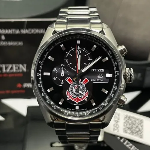 RELÓGIO CITIZEN ECO-DRIVE EDIÇÃO DE TIME - CORINTHIANS 