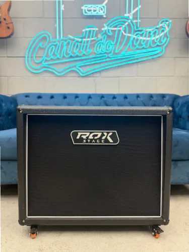 Caixa RoxStage 2x12 Celestion G12T-75 Para Guitarra