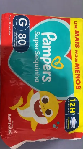 Fralda Pampers