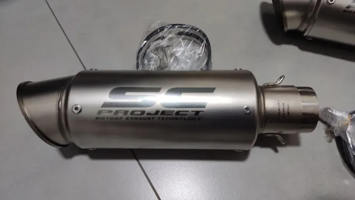 Escapamento esportivo 51mm com abafador