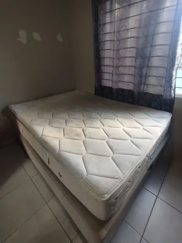 Cama baú casal com colchão