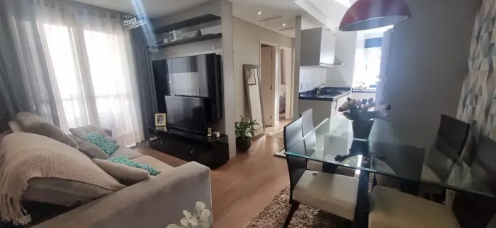 Apartamento 50 m2 com 2 quartos mobiliado em Pinheirinho - Curitiba - PR