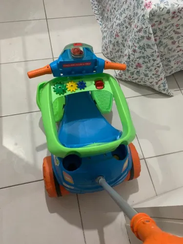 Triciclo Velobaby Passeio e Pedal Azul Bandeirante - 356