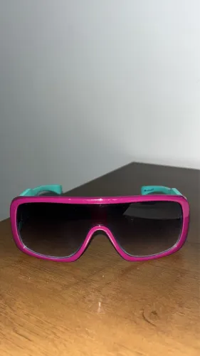 Óculos De Sol Evoke Amplifier C04 Roxo Verde Brilho Degrade