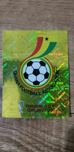 Figurinha copa 2022 brilhante GHA