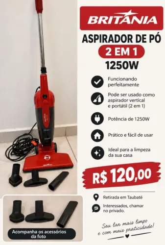 Aspirador de pó