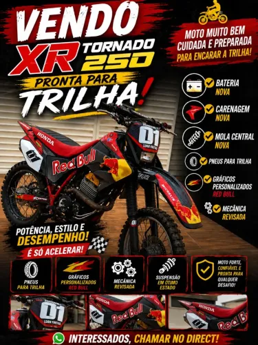 Trilha Xr 250 Tornado