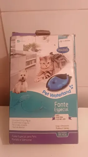 Bebedouro fonte para gatos