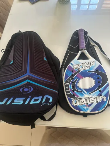 RAQUETE VISION + RAQUETEIRA