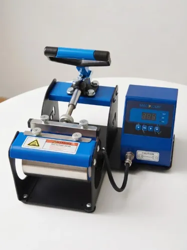 Prensa Térmica para personalização de Canecas Squeezes SEMINOVA