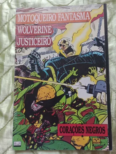 Motoqueiro Fantasma, Wolverine e Justiceiro Corações Negros