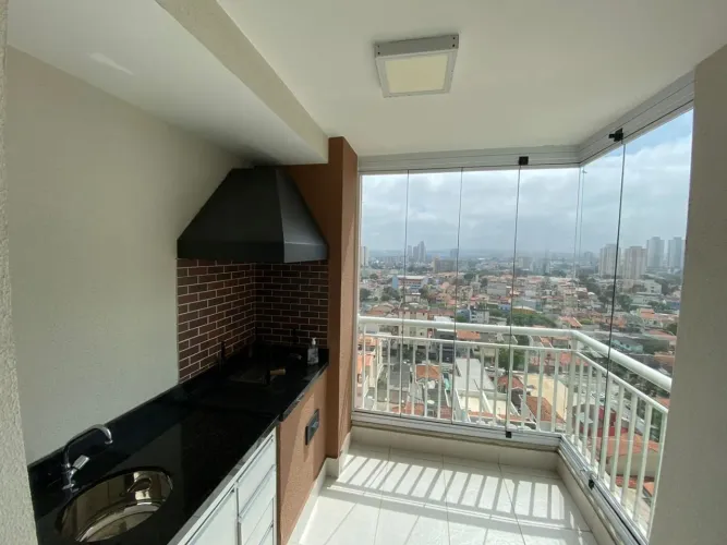 Apartamento com 02 dormitórios para locação, 60 m² na Vila Alzira - Santo André/SP