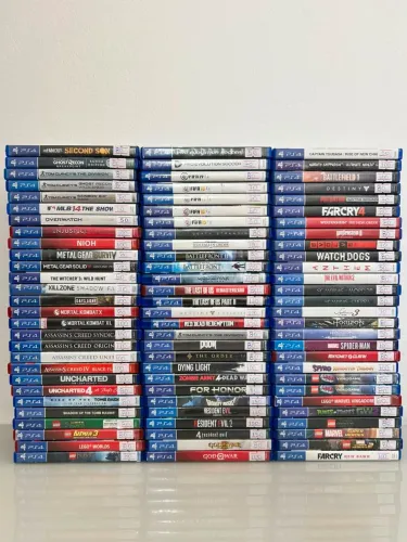 Jogos Originais de Playstation 4 (Aceito Cartão)