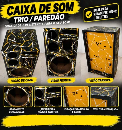 Caixa de som bob