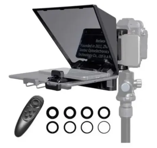 Teleprompter para Smartphones, Tablets E Câmeras