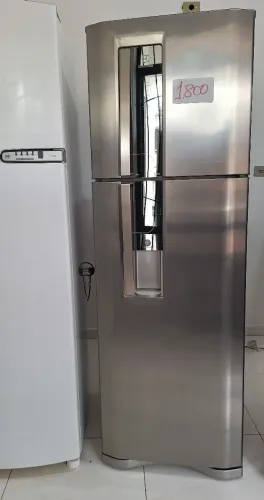GELADEIRA ELECTROLUX FROST FREE INOX FUNCIONANDO PERFEITAMENTE COM GARANTIA *