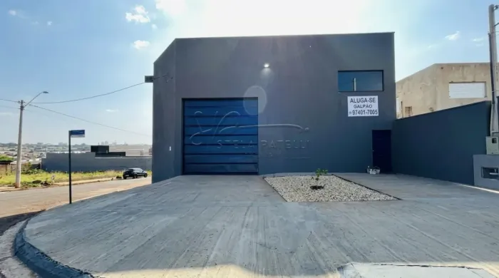 Galpão comercial de 250m² com mezanino para locação - Bonfim Paulista