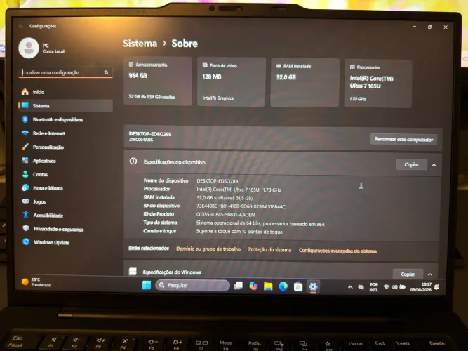 Lenovo X1 Carbon Gen 12