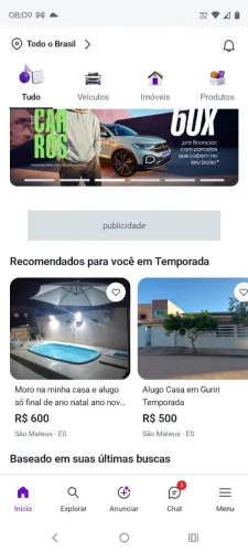 Alugo minha casa para temporada porque estou desempregada e alugo para pagar minhas despes