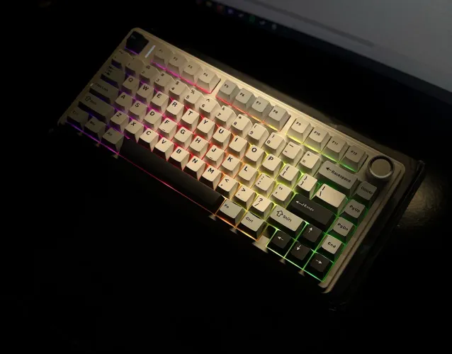 Teclado mecanico aula f75 2.4g