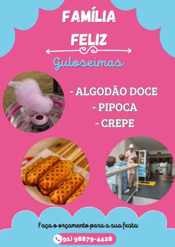 Guloseimas para a sua festa