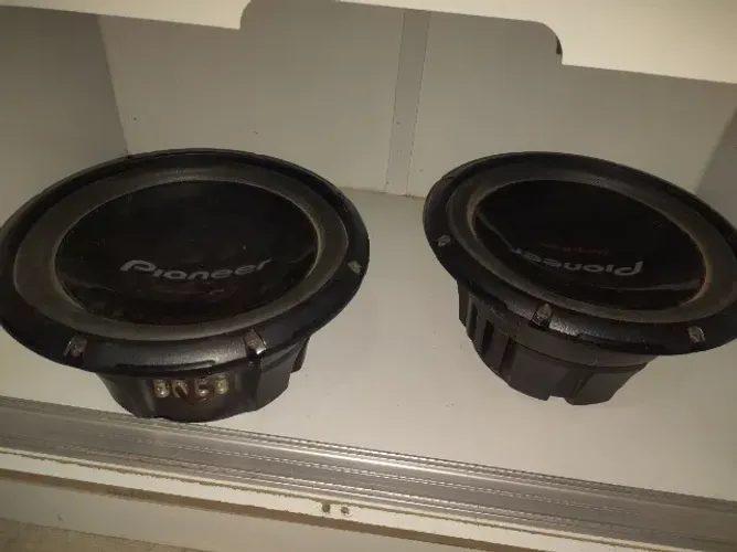 Alto-falante cara preta bobina dupla 310 opa