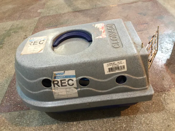 Caixa para transporte de PET