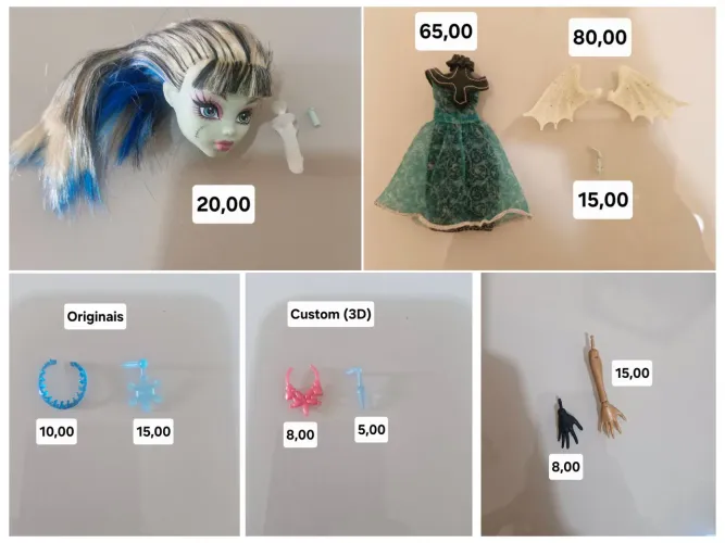 Acessórios Monster high